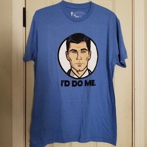 Archer " I'd do me" shirt (brand new)